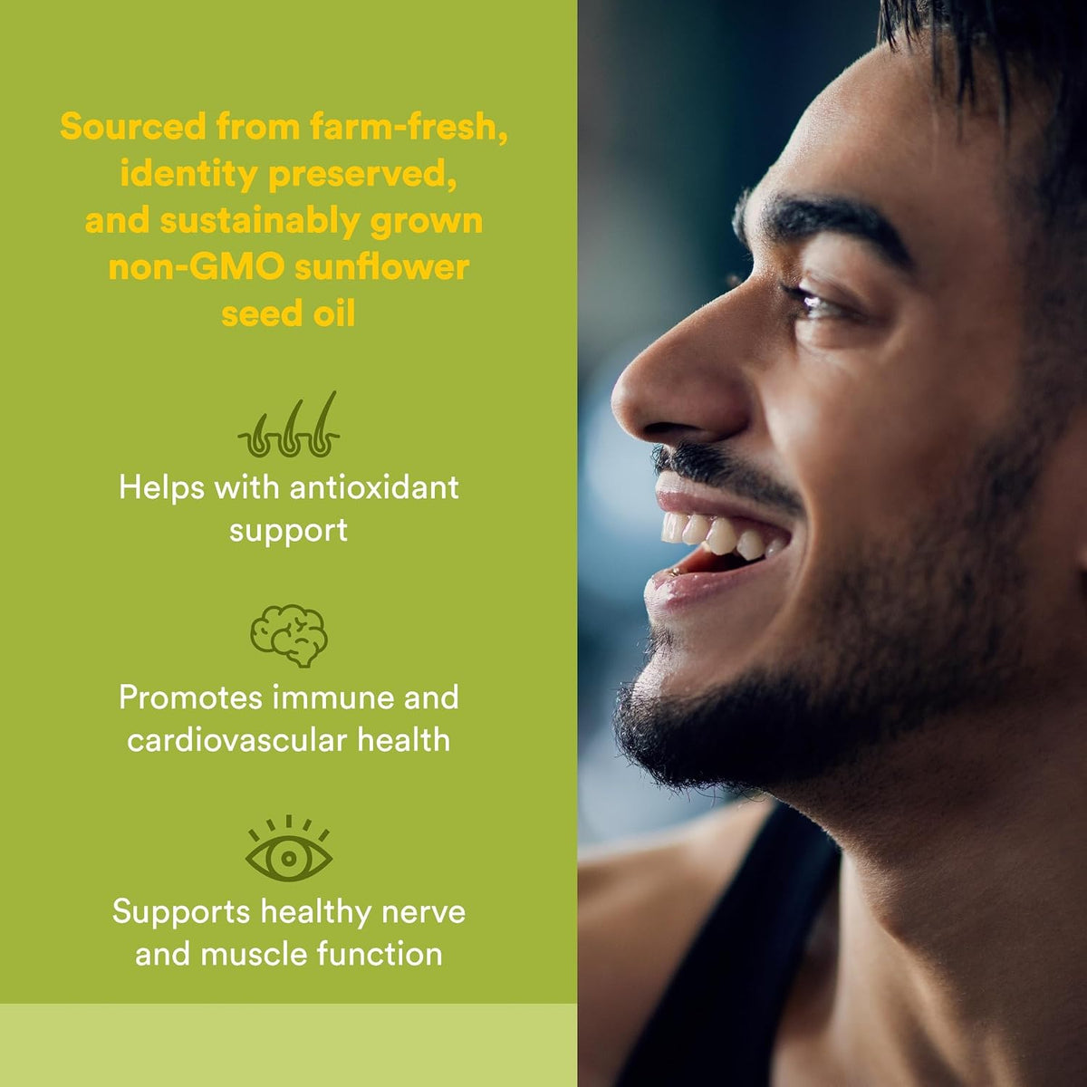 Whole Earth & Sea Sunflower Vitamin E, Whole Food Supplement - görsel 2