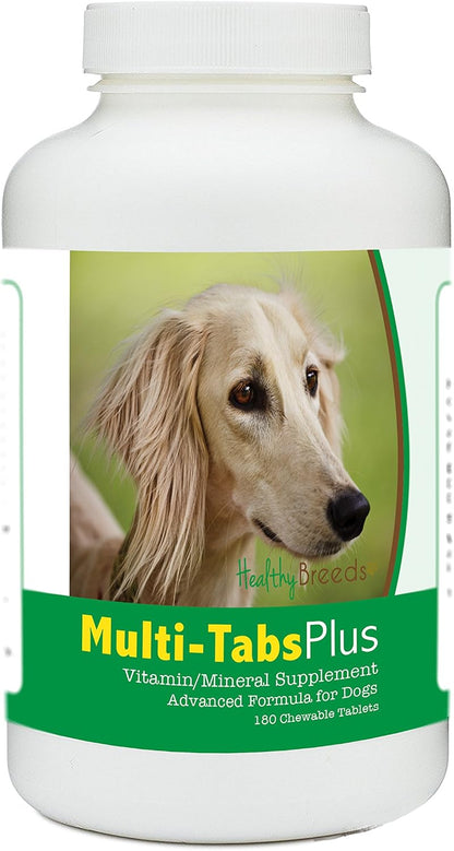 Healthy Breeds Saluki Multi-Tabs Plus Chewable Tablets, 180 Tablets