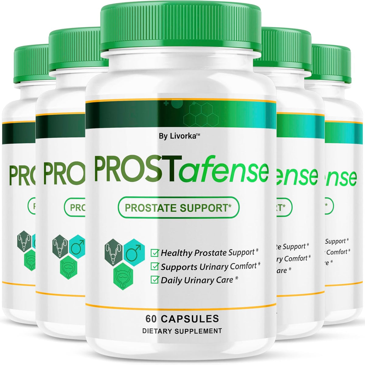 Prostafense Health Food Supplement for Men - 300 Capsules (5 Month Supply) - görsel 1