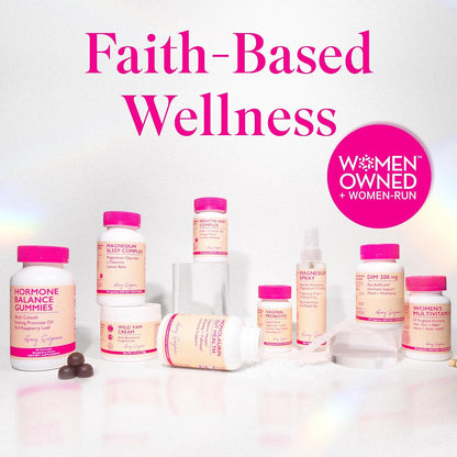 Hormone Balance Gummies for Women - Hormonal Harmony for Mood, Energy & Bloating - PMS, Perimenopause & Menopause Support - Red Raspberry Leaf & Black Cohosh - 60 Gummy Supplements