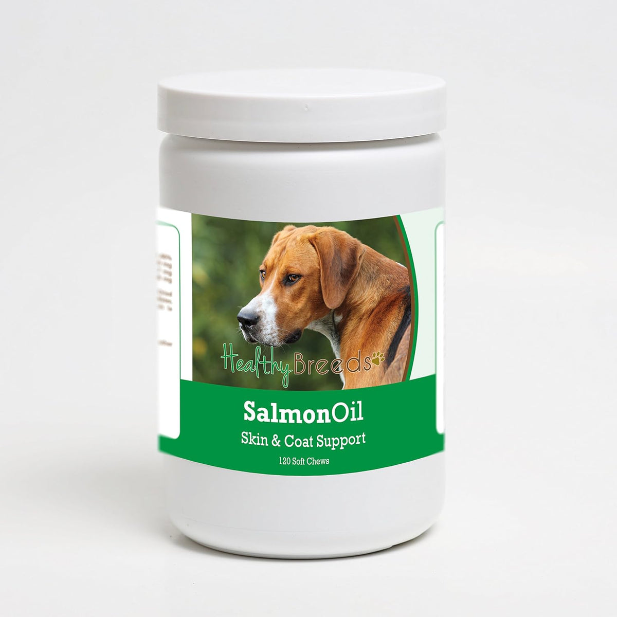 Healthy Breeds English Foxhound Salmon Oil Soft Chews 120 Count - görsel 1
