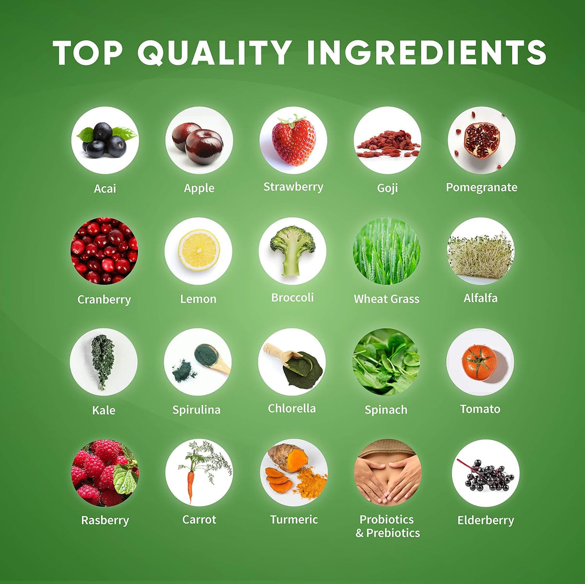 Health Logics Glowing Greens Superfood Powder with Collagen Peptides - görsel 7