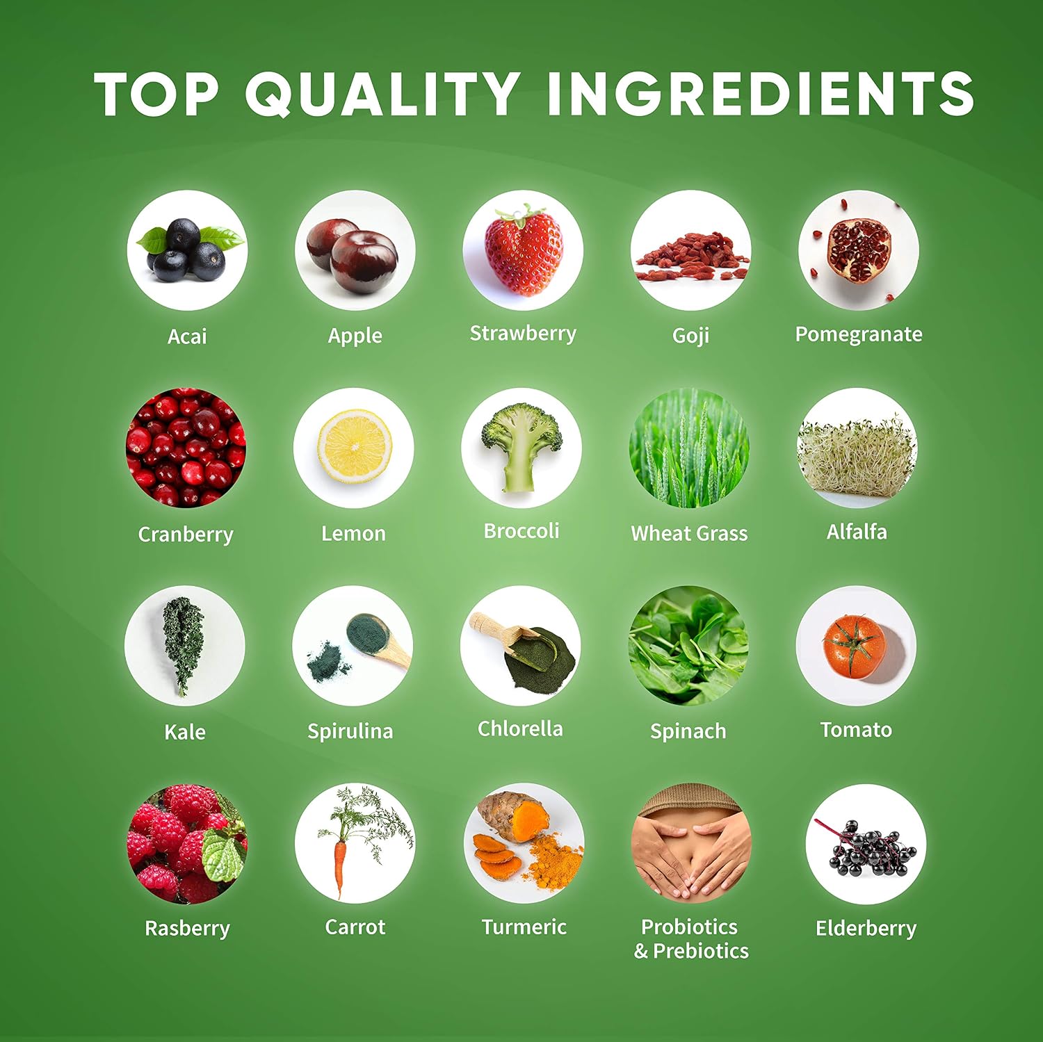 Health Logics Glowing Greens Superfood Powder with Collagen Peptides - görsel 7