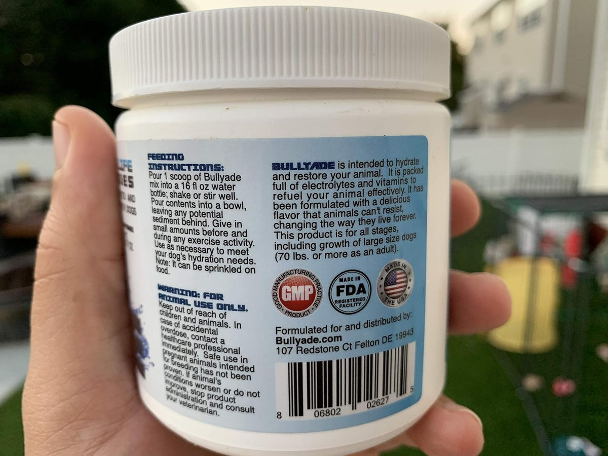Bullyade Natural Dog Supplement – 18 Vitamins, Minerals & Electrolytes (Beef) - görsel 2