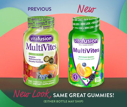 Vitafusion MultiVites Gummy Vitamins - 70 Gummies (Pack of 3)