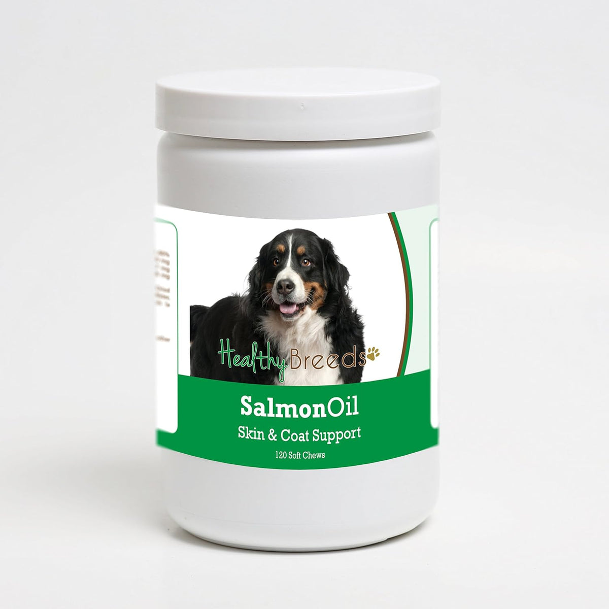 Healthy Breeds Bernese Mountain Dog Salmon Oil Soft Chews 120 Count - görsel 1