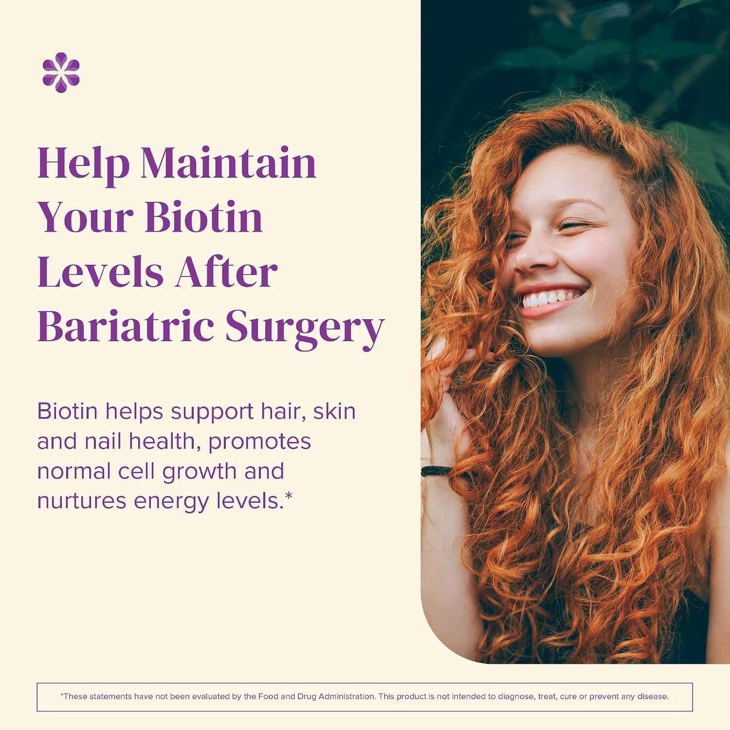BariMelts Biotin 5000mcg Fast-Dissolving Tablets (90 Tablets, 3-Month Supply) - Sugar-Free, Natural Strawberry Flavour, for Post-Bariatric Women - görsel 3