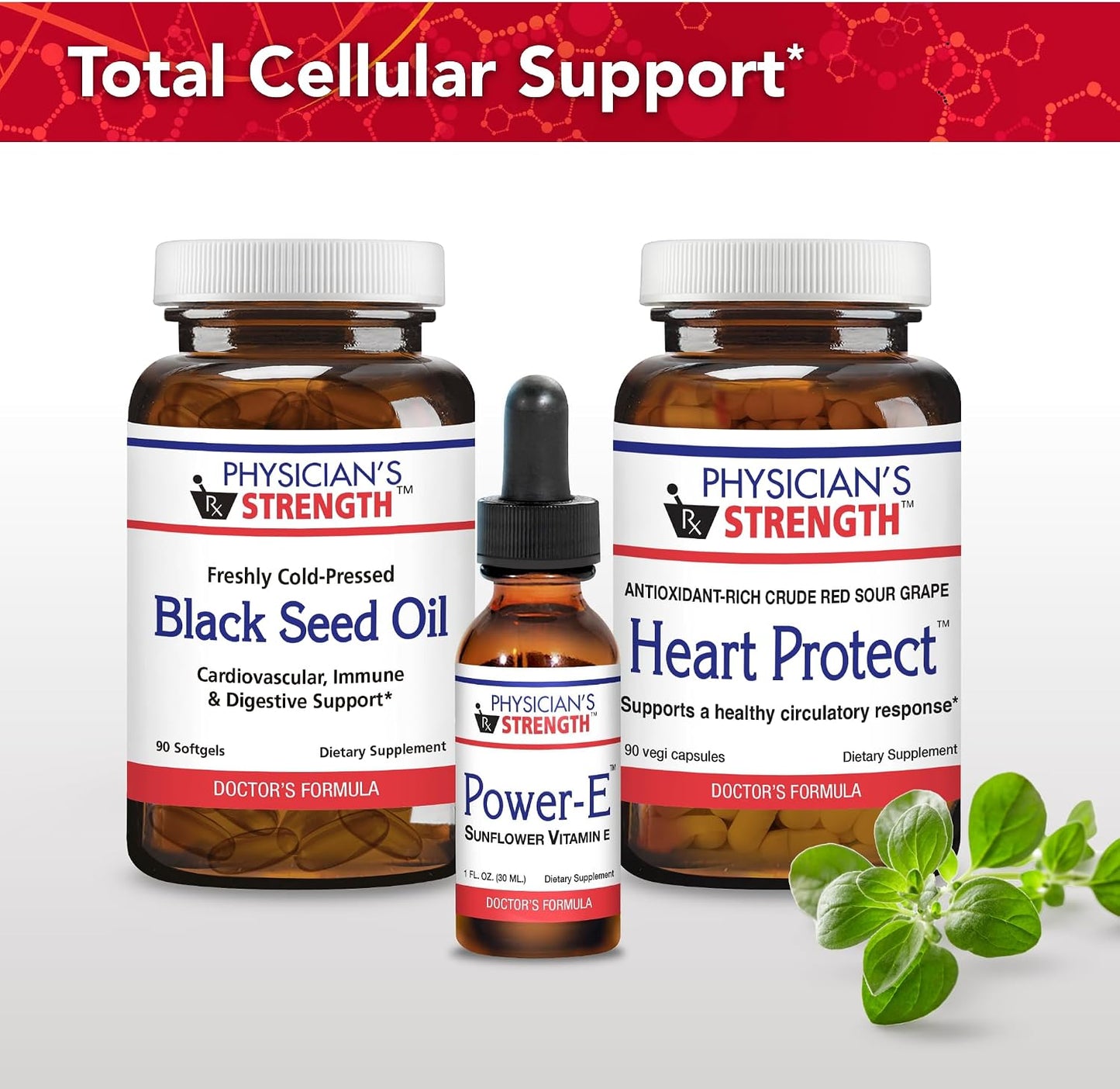 Physician's Strength Power-E - 30 ml (1 fl oz) - Sunflower Vitamin E - Soya-Free & Non-GMO - 86 Servings - görsel 5