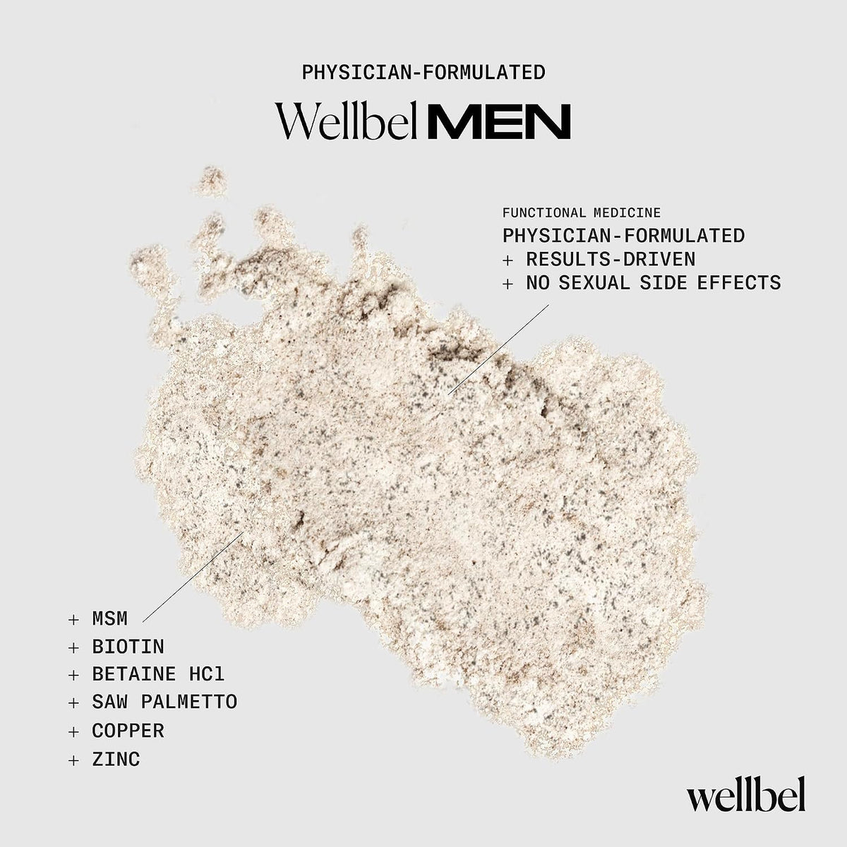 WELLBEL Men Clean Supplement for Hair, Skin and Nails – 90 Capsules - görsel 4