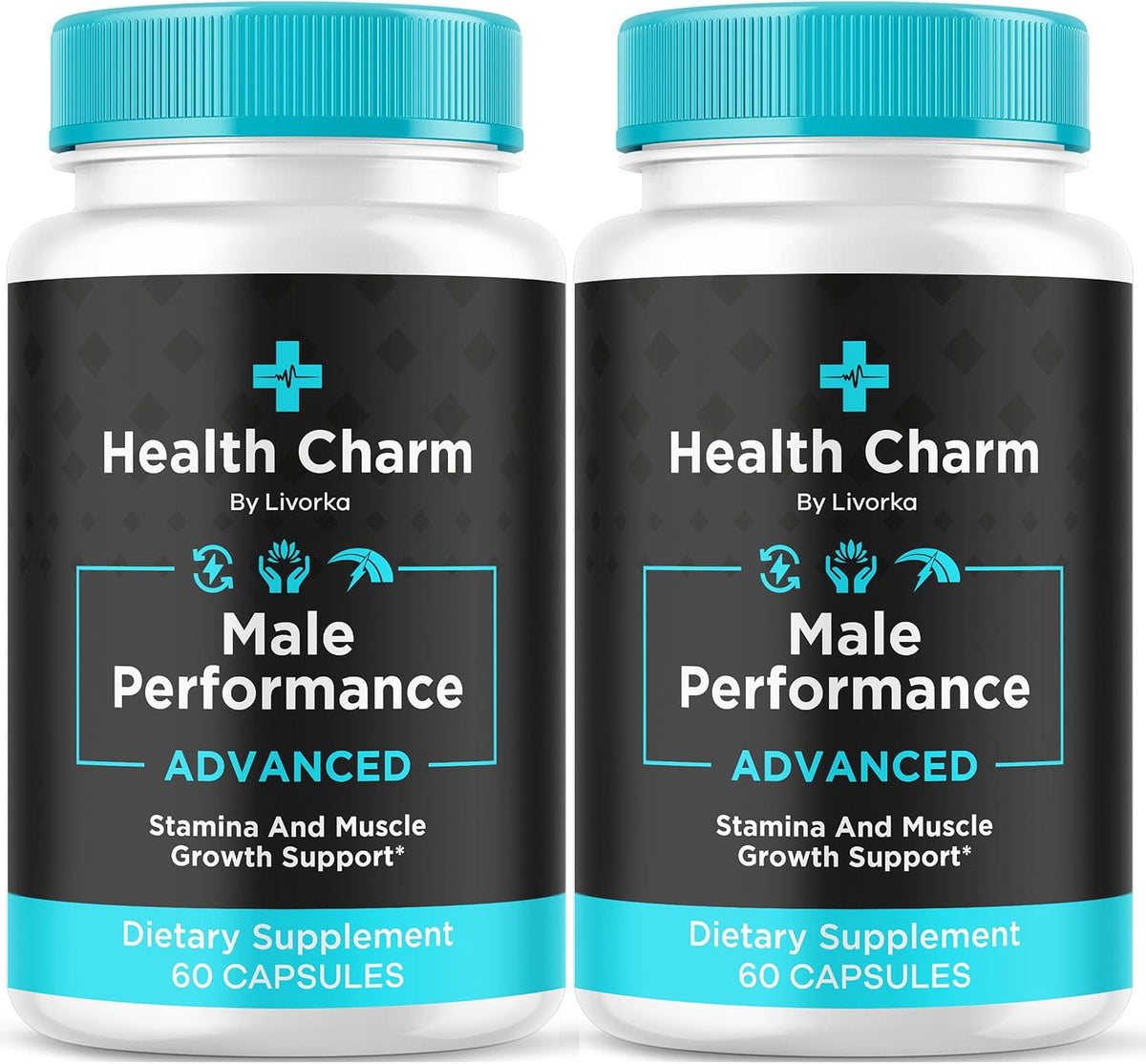 Health Charm Men's Multivitamin Capsules (2 Pack, 120 Count) - görsel 1