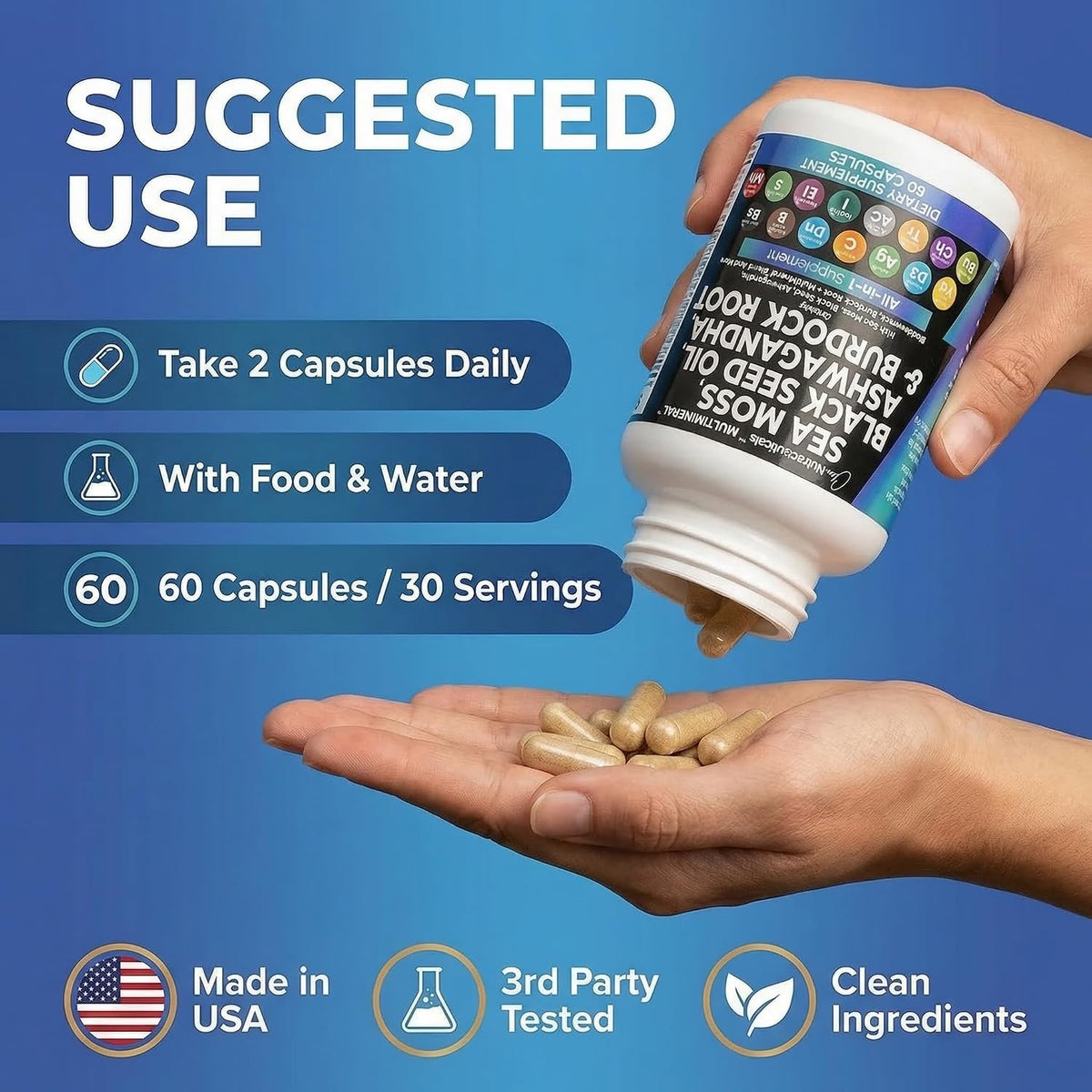 Clean Nutraceuticals MultiMineral 15-in-1 Supplement - görsel 6