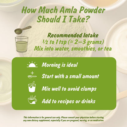 Spice Profile Organic Amla Powder | 113 g | Lab Tested