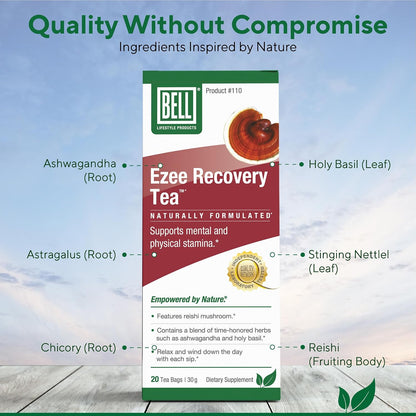 Bell Lifestyle Products Ezee Recovery Tea – Herbal Blend for Relaxation and Wellbeing