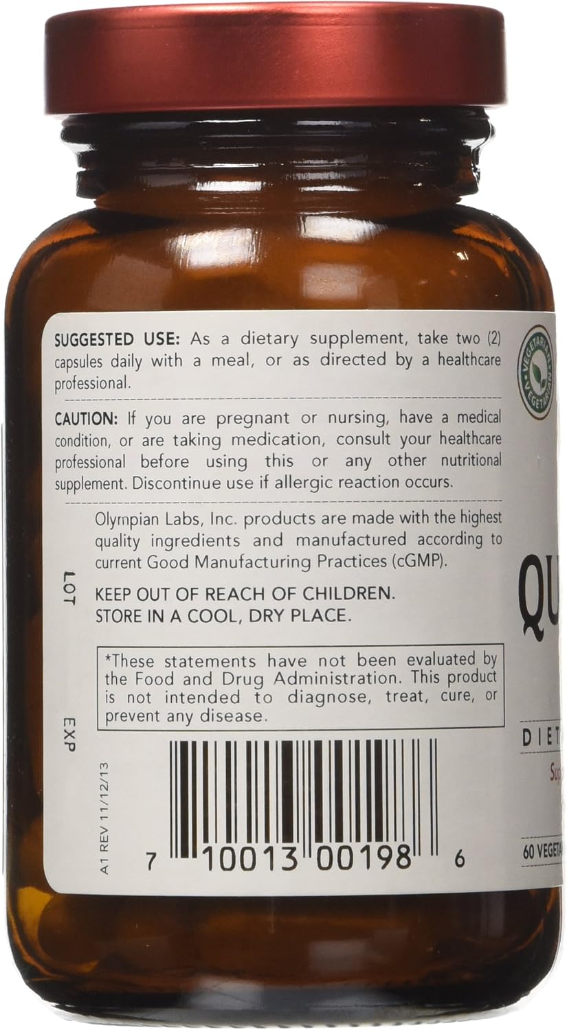 Olympian Labs Quercetin Plus - 1000 mg - 60 Vegetarian Capsules - görsel 2