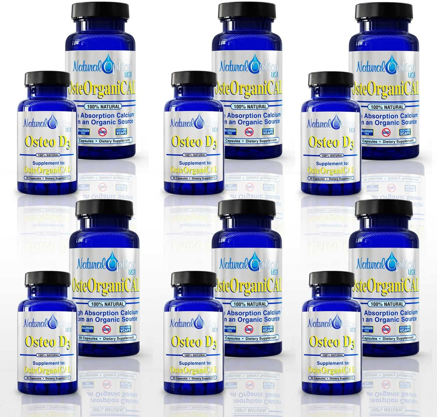 OsteOrganiCAL & Osteo D3 (Pack of 6 Kits) - görsel 1