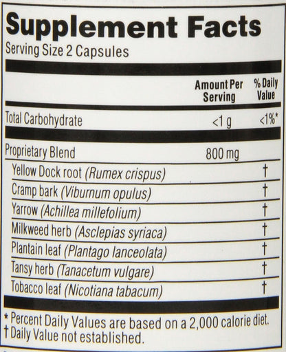 Kroeger Herb Blood Toner Vegetarian Capsules, 100 Count