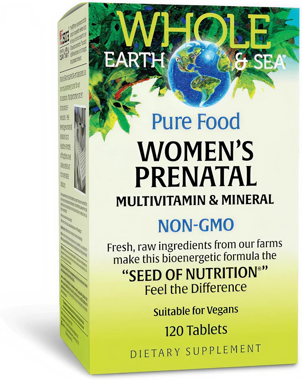 Natural Factors Whole Earth & Sea Women's Prenatal - 60 Tablets - görsel 10
