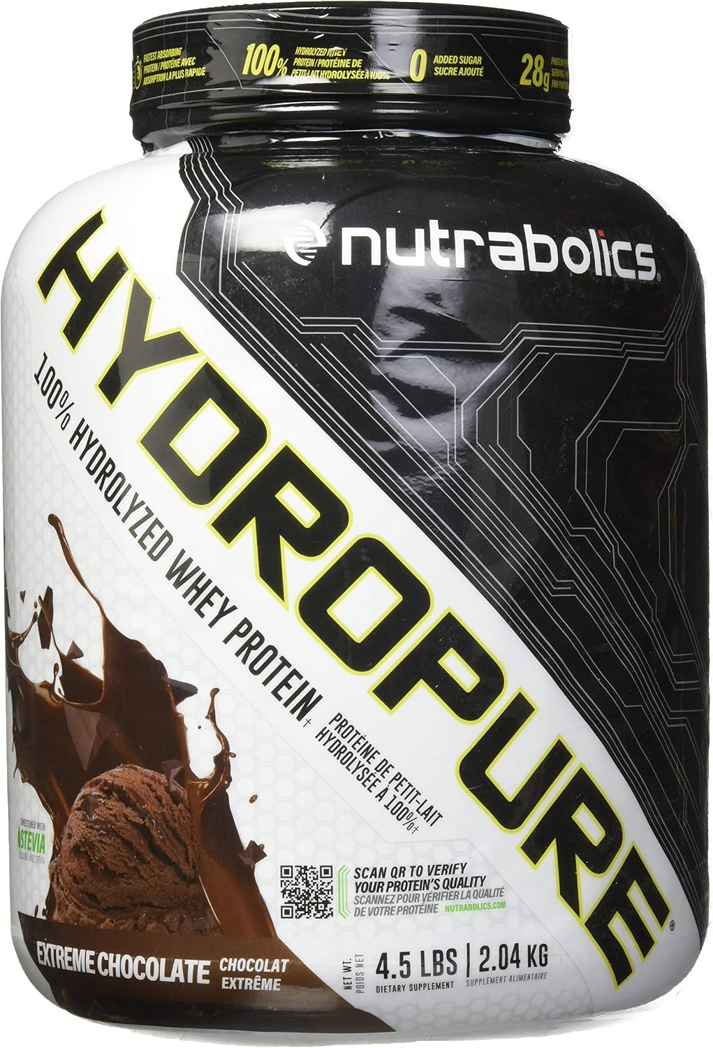 Nutrabolics Hydropure - 100% Hydrolysed Whey Protein, 2 kg - görsel 1