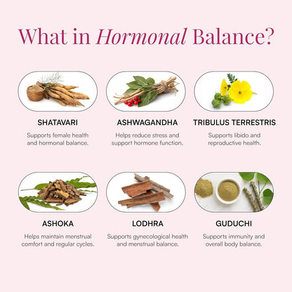 Pure Prana Shatavari Capsules for Women – Hormonal Balance & PMS Relief with Ashwagandha