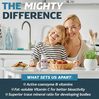 Nutri-Spec Mighty-Mins Multivitamin for Children with Iron - Chewable Wafers, 240 Count