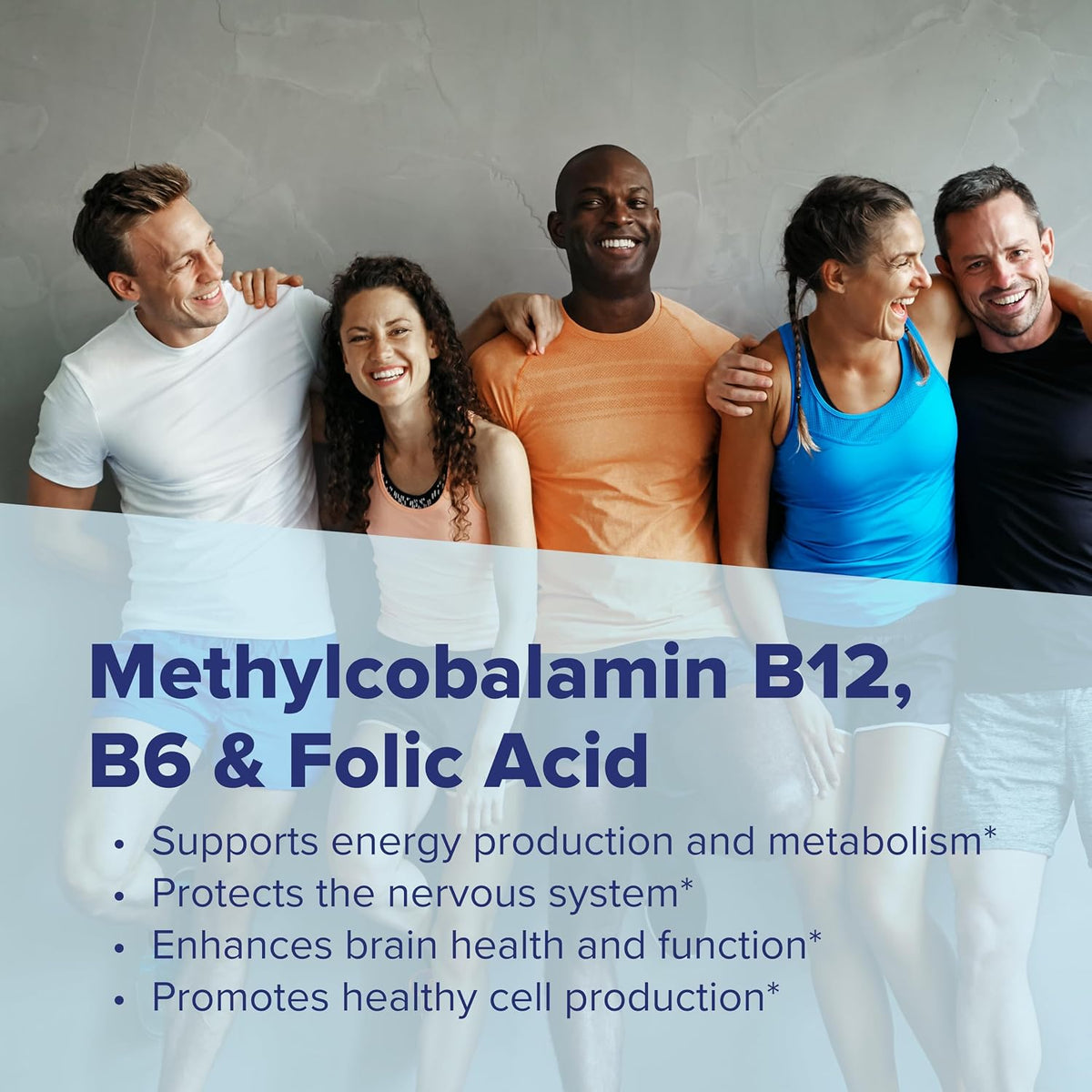 Superior Source No Shot Vitamin B12 Methylcobalamin (5000 mcg) with B6 and Folic Acid - Quick Dissolve Sublingual Tablets, 60 Count - görsel 6