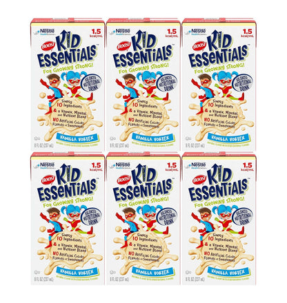 Boost Kid Essentials 1.5 Balanced Nutritional Drink (240ml, Pack of 6, Vanilla)