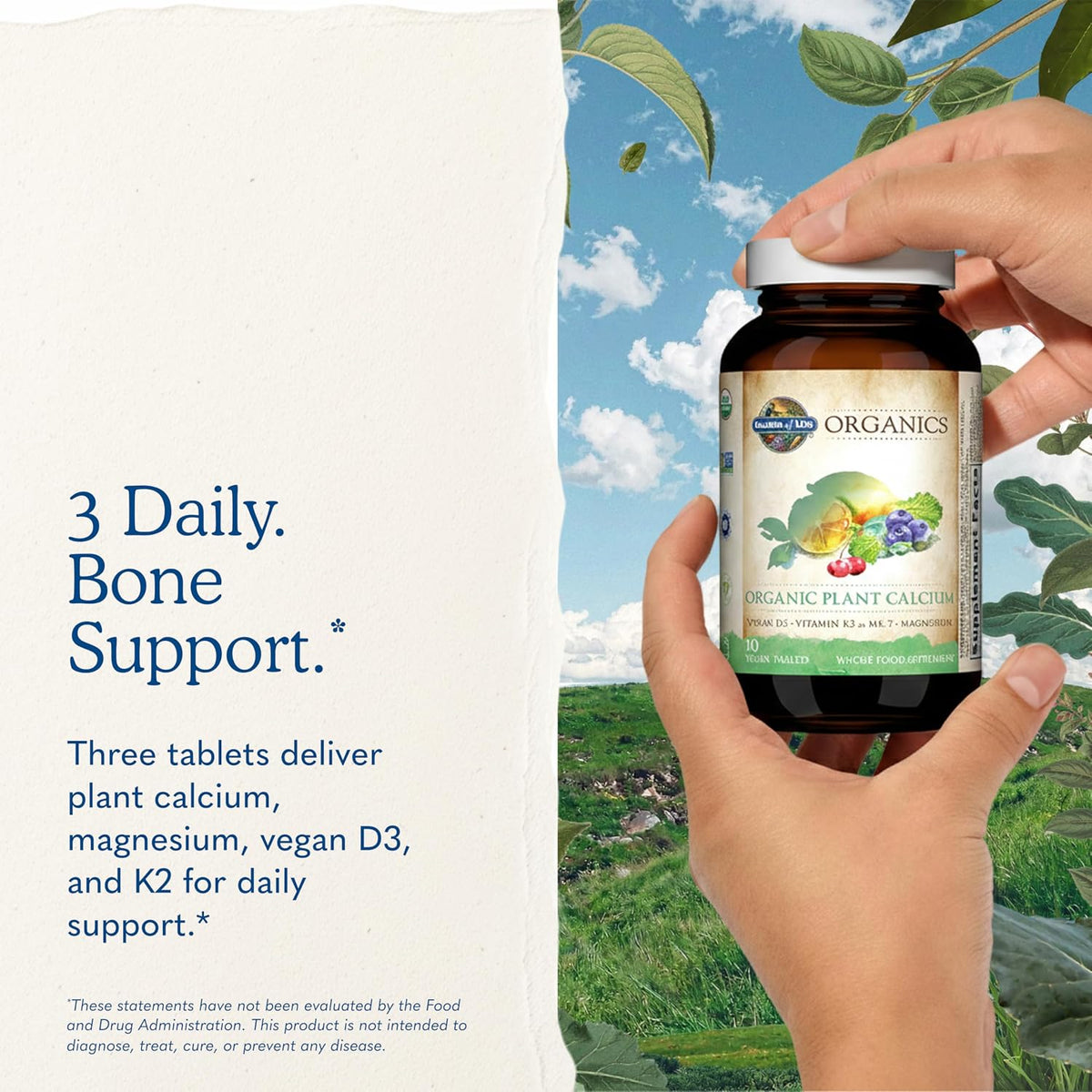 Garden of Life Calcium Supplement with – Magnesium: Supports calcium absorption and muscle function. The exact – Image 7