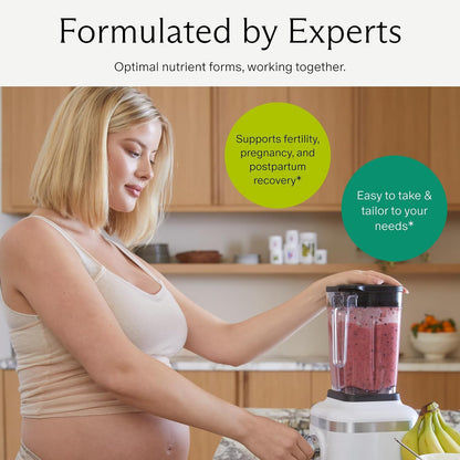 Needed. Expertly Formulated Prenatal Vitamin D3 & K2 | for Fertility, Pregnancy, Breastfeeding and Postpartum | 60 Capsules