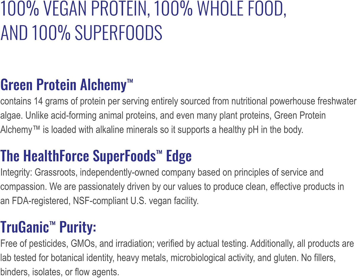 Green Protein Alchemy - 500 g Powder - görsel 2