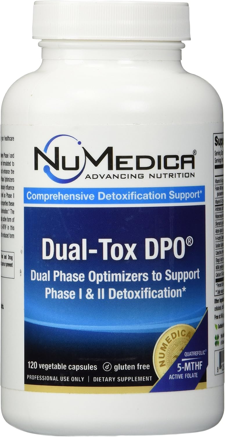 NuMedica - Dual-Tox DPO - 120 Vegetable Capsules - görsel 1