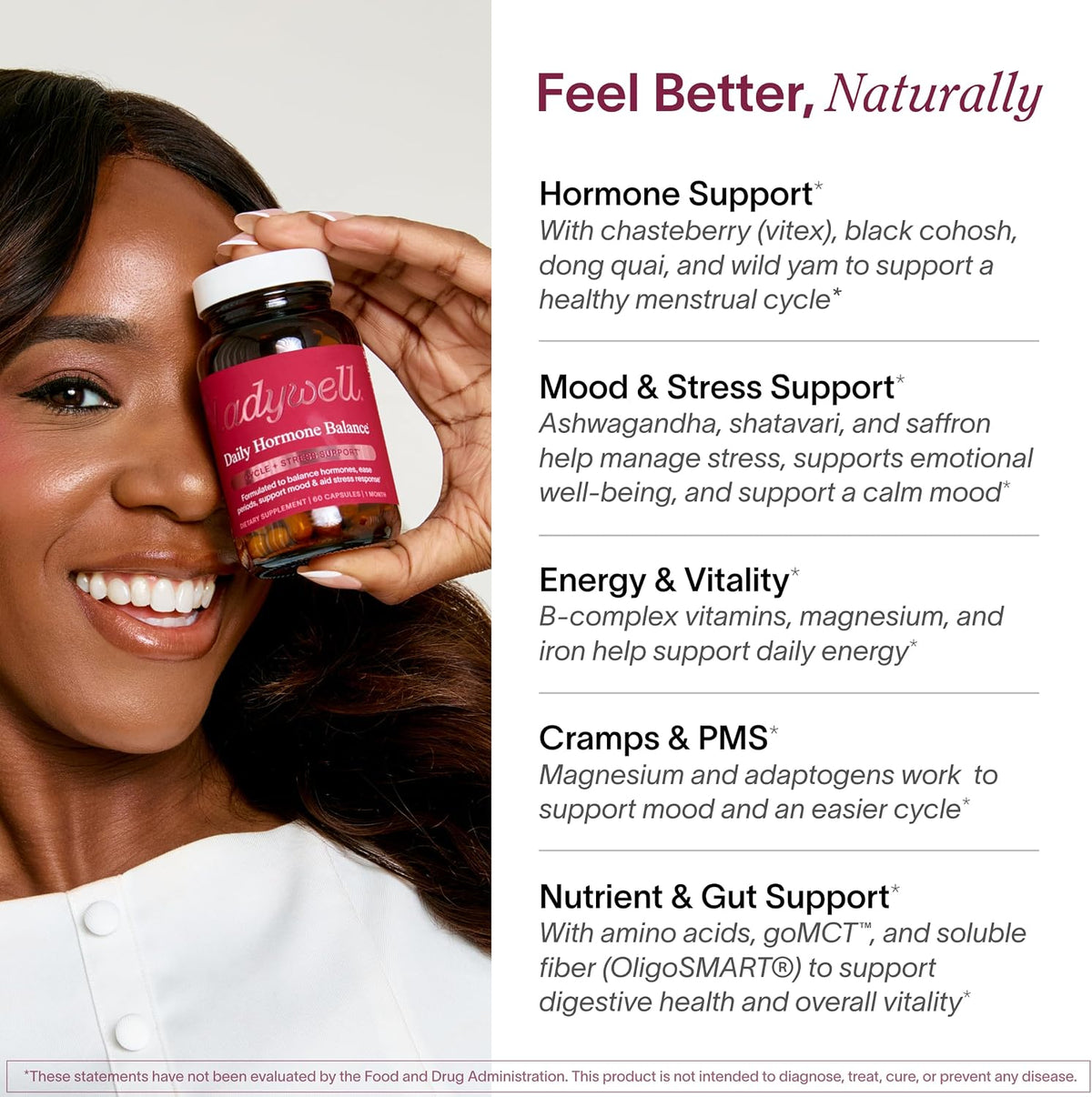 Ladywell Daily Hormone Balance Capsules - görsel 3