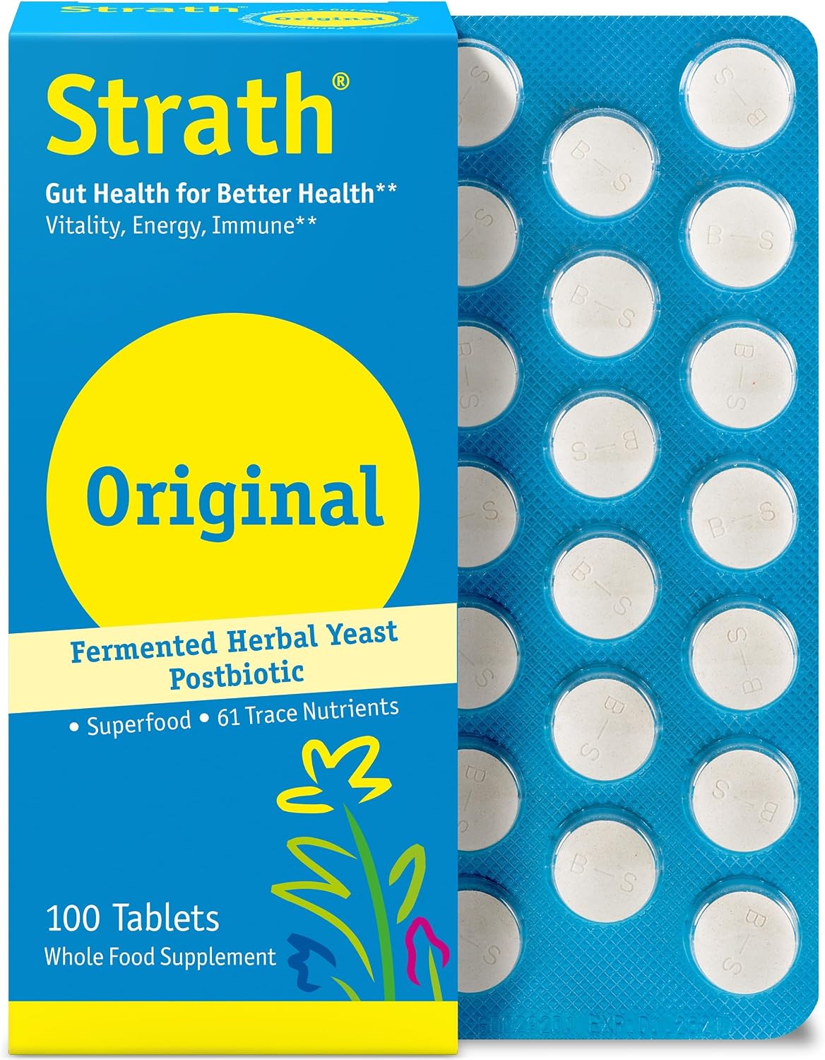 Bio-Strath Tablets - 100 Count - görsel 1