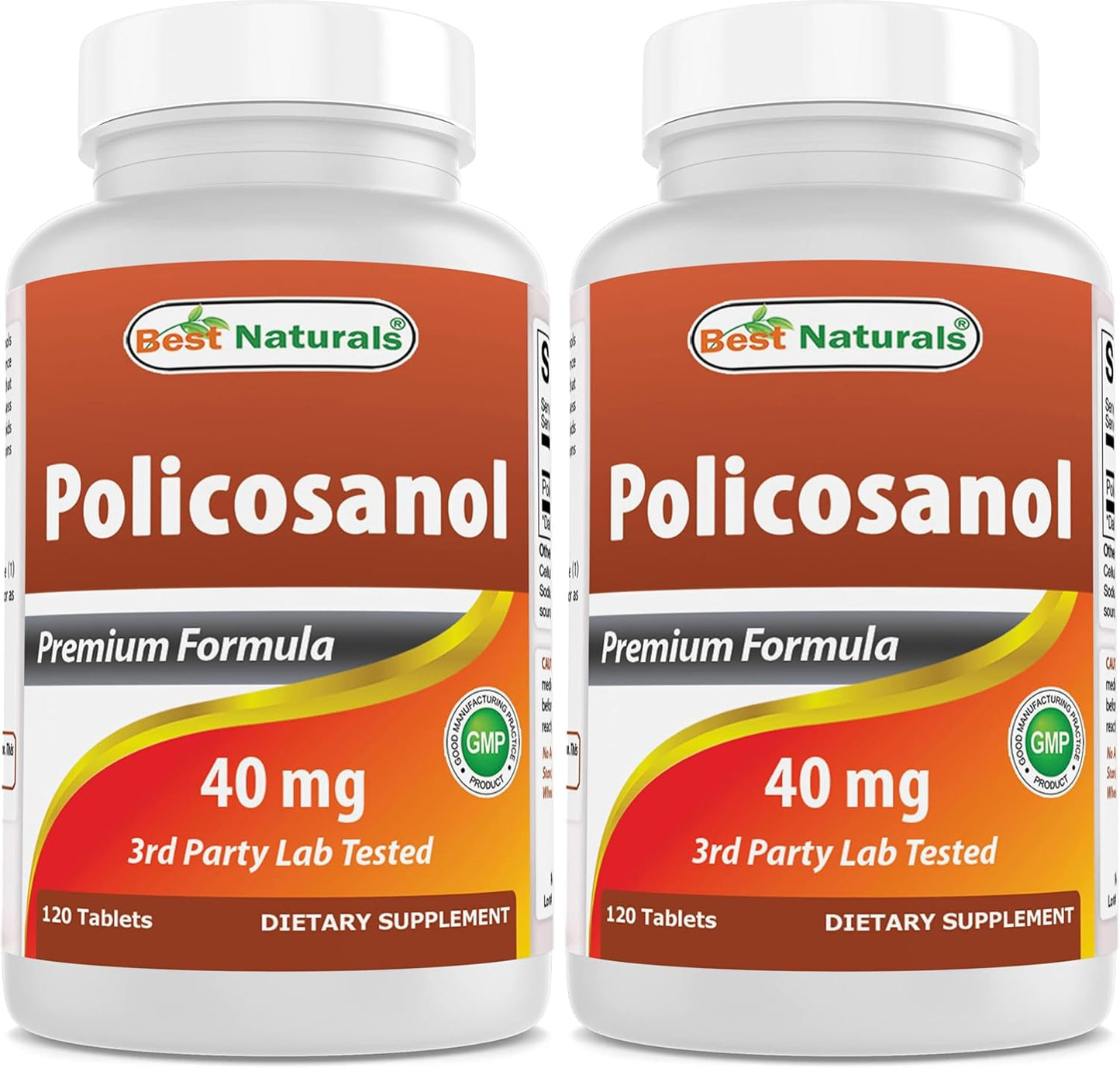 Best Naturals Policosanol 40mg, 120 Tablets - Supports Cardiovascular Health - görsel 9