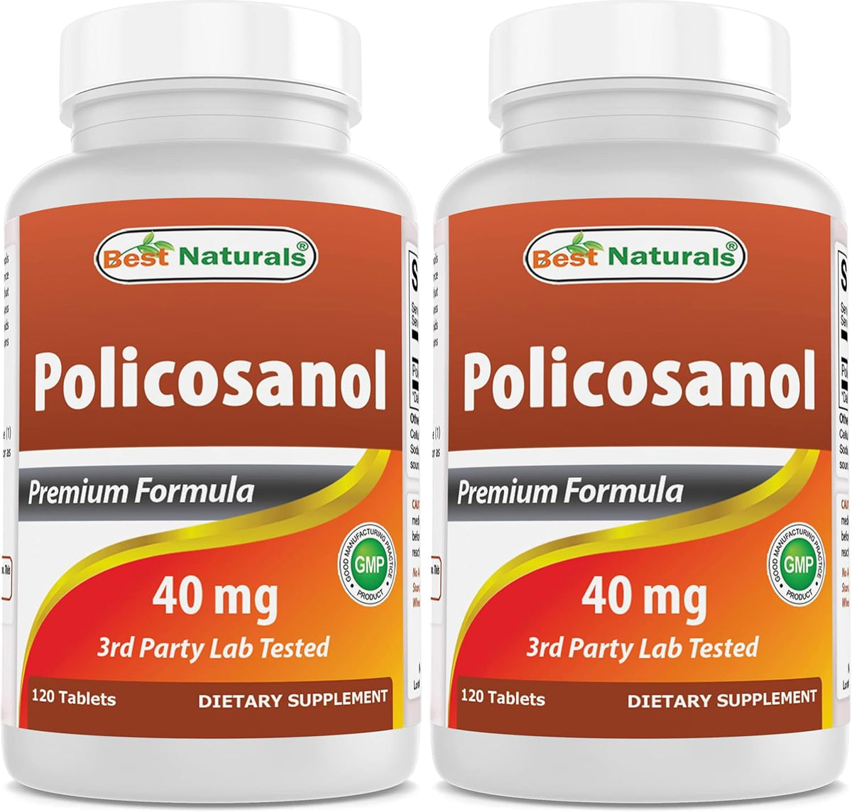Best Naturals Policosanol 40mg, 120 Tablets - Supports Cardiovascular Health - görsel 9