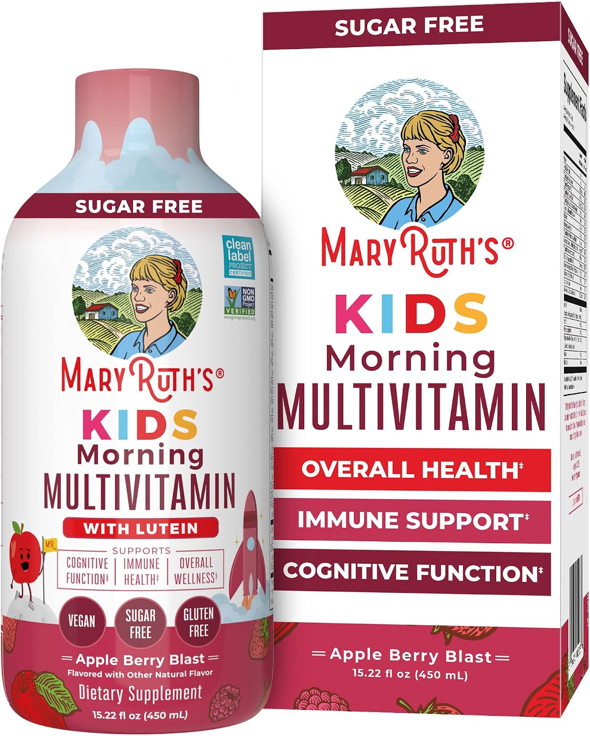MaryRuth's Liquid Morning Multivitamin for Kids (450 ml) - görsel 1