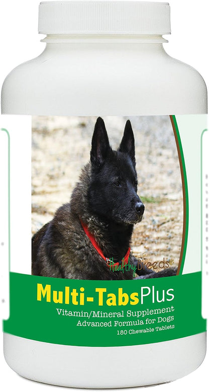 Healthy Breeds Norwegian Elkhound Multi-Tabs Plus Chewable Tablets - 180 Tablets