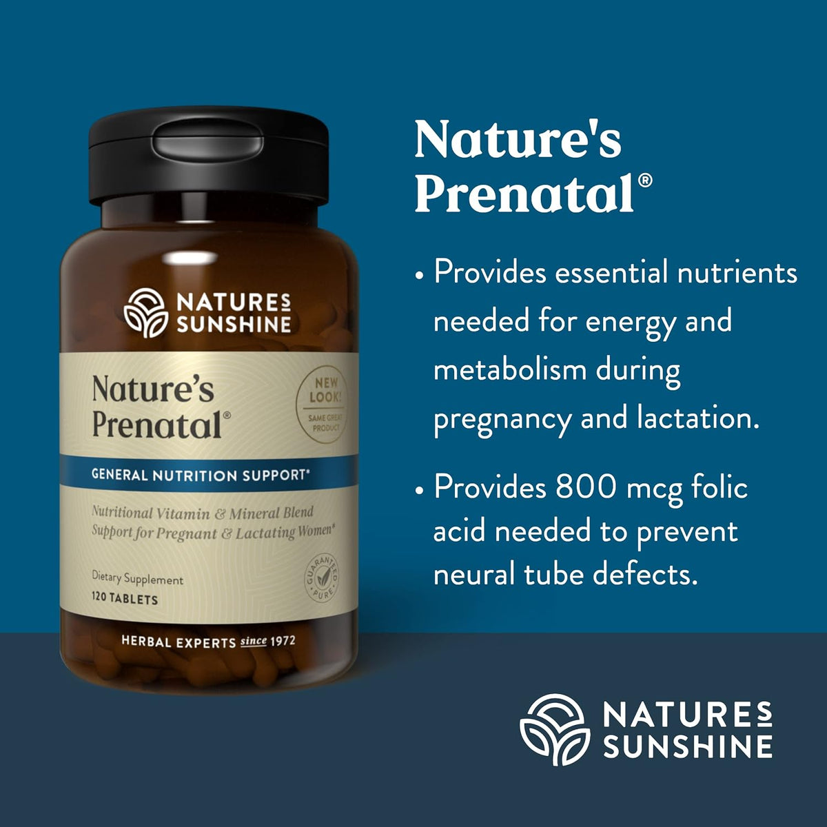 Nature's Sunshine Prenatal, 120 Tablets - görsel 4