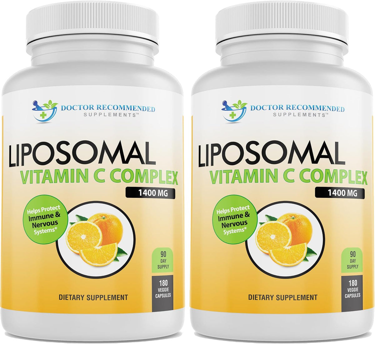 Liposomal Vitamin C 1400mg Per Serving - 180 Vegetable Capsules - görsel 7