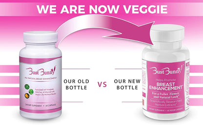 Bust Bunny Bust Enhancement Pills – 6 Month Supply