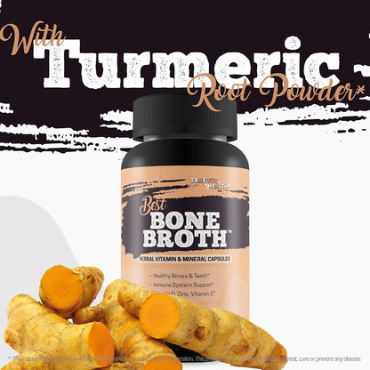 Best Bone Broth Capsules – Bone Health and Immunity Food Supplement
