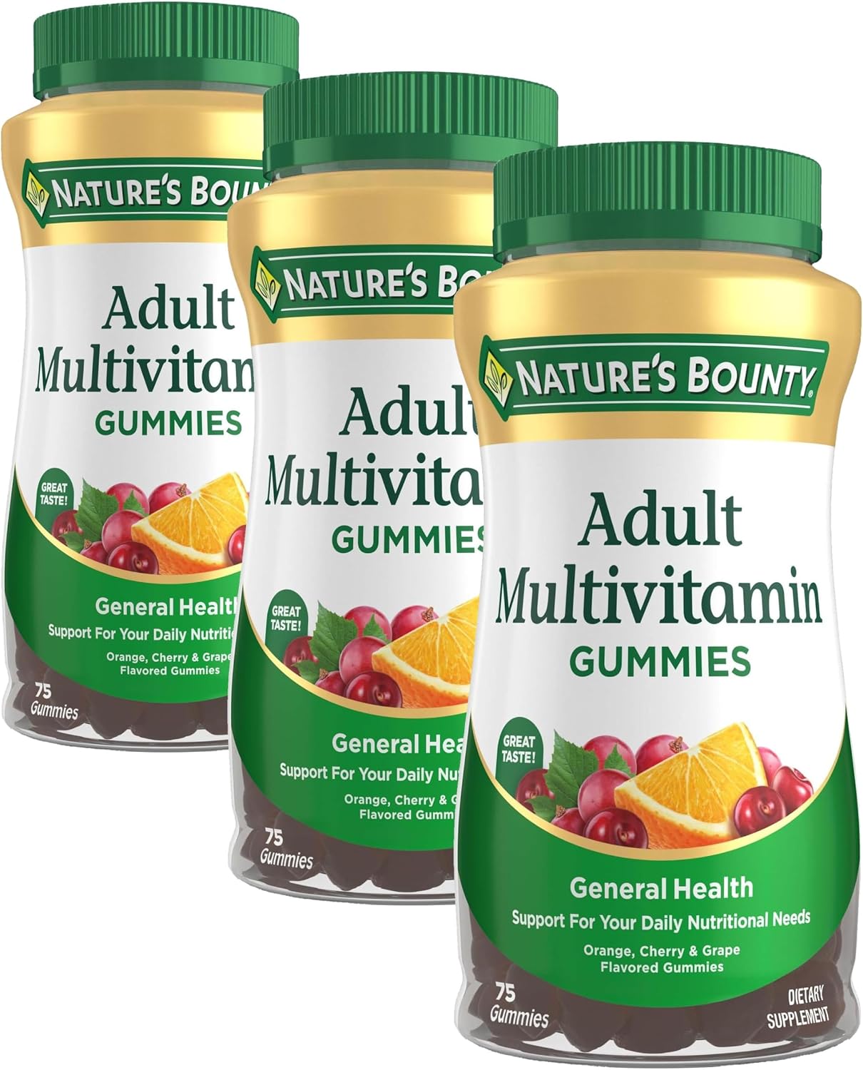 Nature's Bounty Adult Multivitamin Gummies, 75 Count - görsel 7
