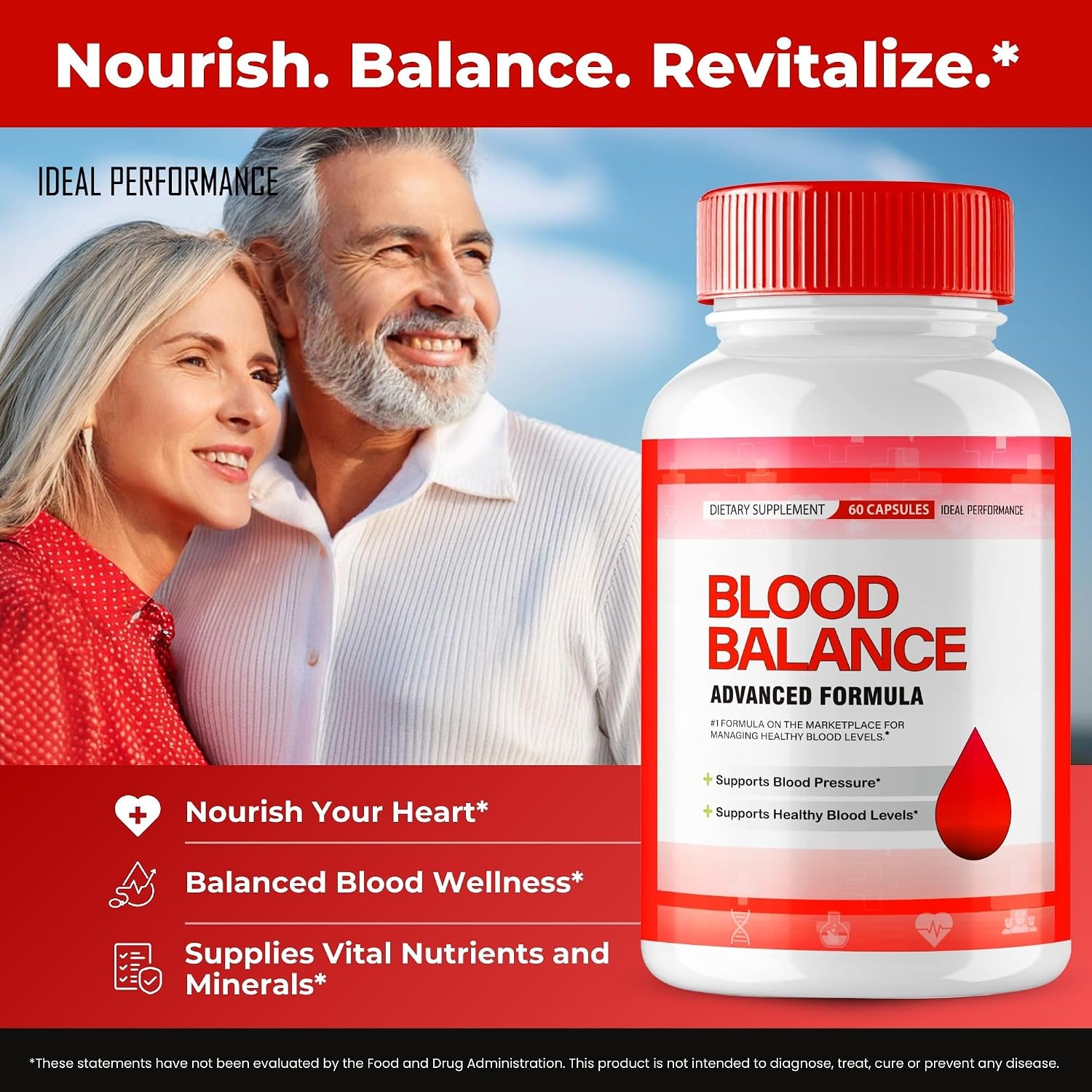 Blood Balance Blood Formula Support Supplement – Extra Strength Capsules - görsel 5