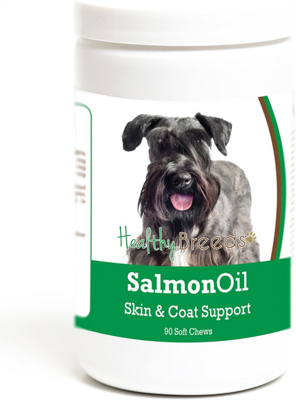 Healthy Breeds Salmon Oil Soft Chews for Dogs, 90 Chews