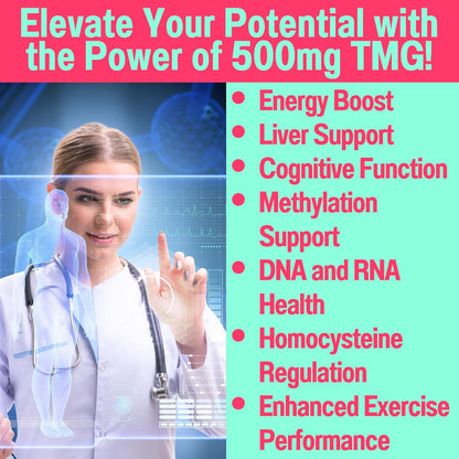 SHIZAM TMG Betaine Alpha Lipoic Acid ALA D3 Fisetin Gummies