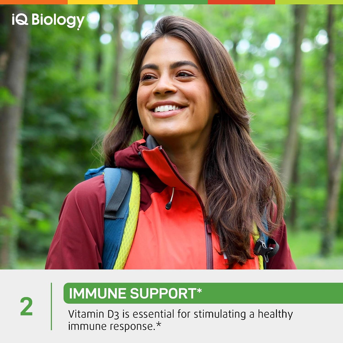 IQ BIOLOGY Liquid Vitamin D3 10000 IU – USDA Organic Vitamin D Drops with MCT Oil (60 ml) - görsel 6