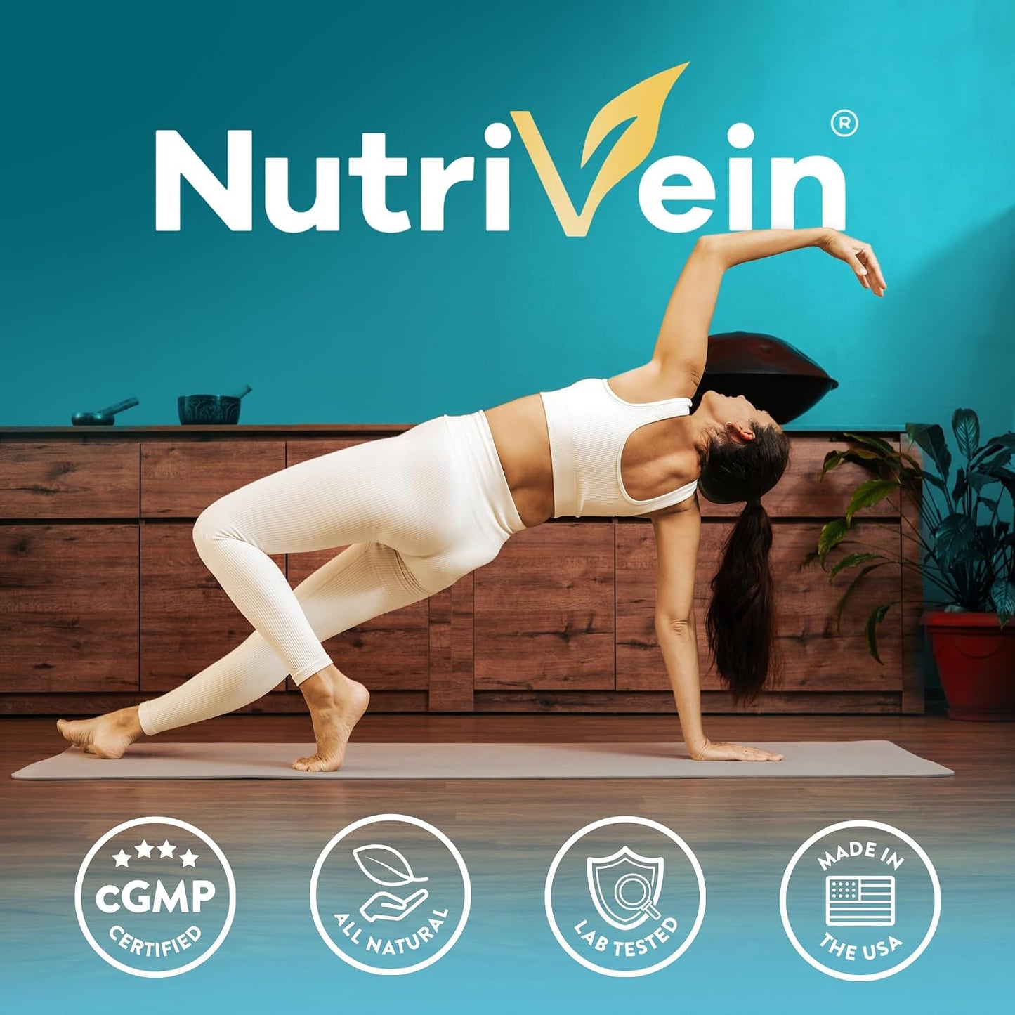 Nutrivein Organic Sea Moss 1600mg Plus Bladderwrack & Burdock - 120 Capsules - görsel 7