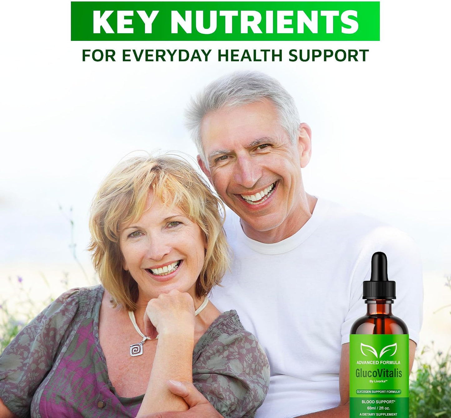 GlucoVitalis Drops (2-Pack) - Liquid Supplement, All-Natural Advanced Formula, 2-Month Supply - görsel 3