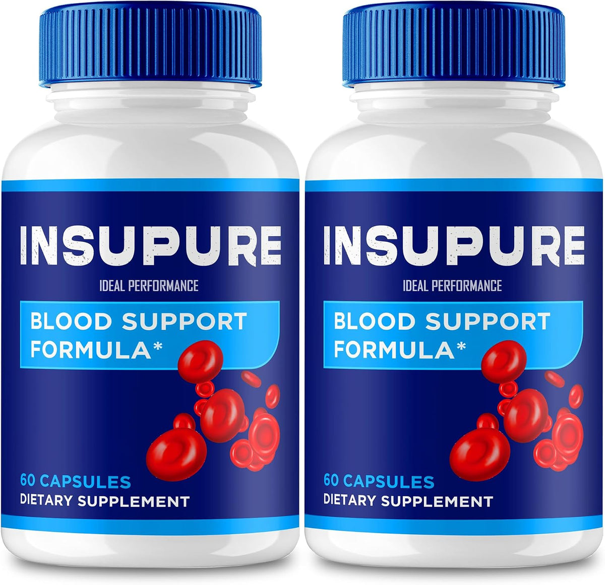 Insupure Capsules - Maximum Strength Natural Supplement (2 Pack) - görsel 1