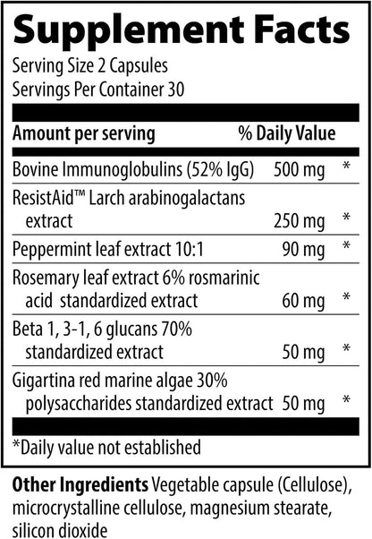 Immune Defence – Natural Immune and Digestive Support, 60 Capsules