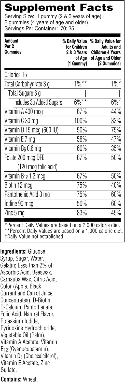 Flintstones Complete Gummy Multivitamin, 70-Count (Pack of 2) - görsel 7